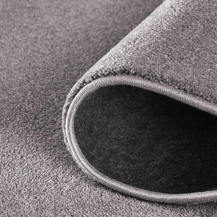 Килимок Taracarpet з коротким ворсом, білий, 160x220 см - для вітальні, дитячої, спальні, кухні