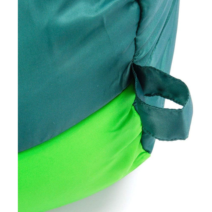 Дитячий спальний мішок Meteor Premium Kinder Schlafsack для кемпінгу та відпочинку на природі. Легкий, ультралегкий, для дітей та підлітків. Колір: темно-зелений / зелений.