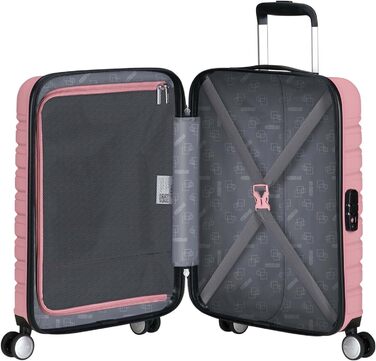 Чемодан American Tourister Flashline, 67 см, 69/75 л, чорний (Shadow Black), Spinner S