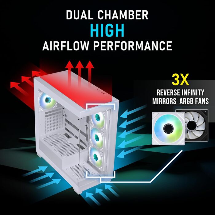 Корпус ПК BitFenix CETO Premium Edition Mid Tower (Чорний)