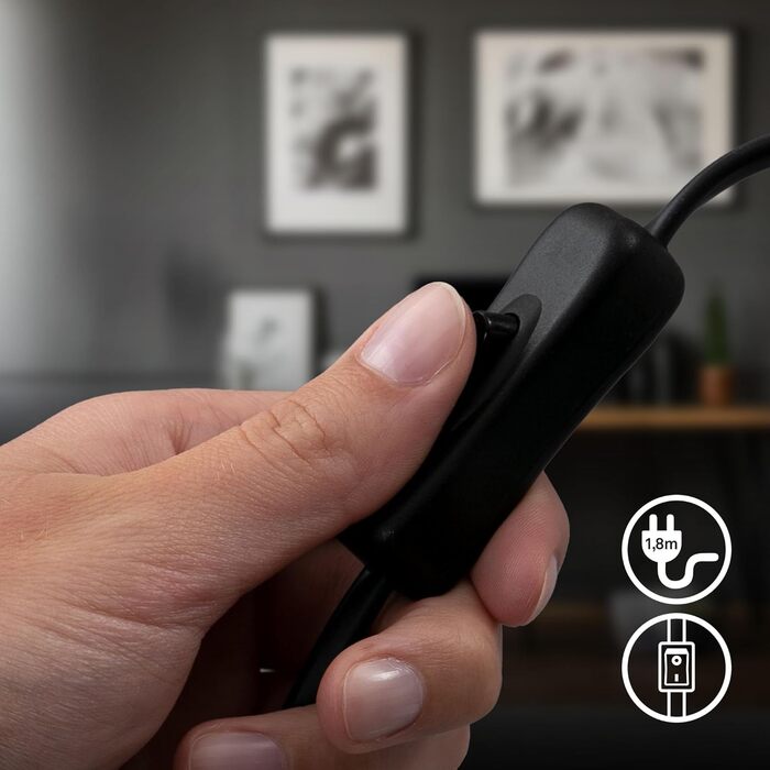 BRILONER LED настільна лампа бездротова з сенсором, поворотна, регульована, знімний джерело світла, для дому та офісу, 38,5 см, бежева