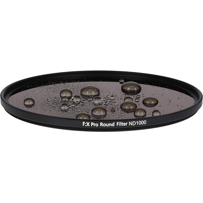 Фільтр Rollei F:X Pro Rundfilter 72mm ND 1000 - нейтральний сірий фільтр з Gorilla Glass, 10 ступенів затемнення