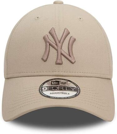 Кепка бейсболка New Era 9Forty Strapback New York Yankees пісочний
