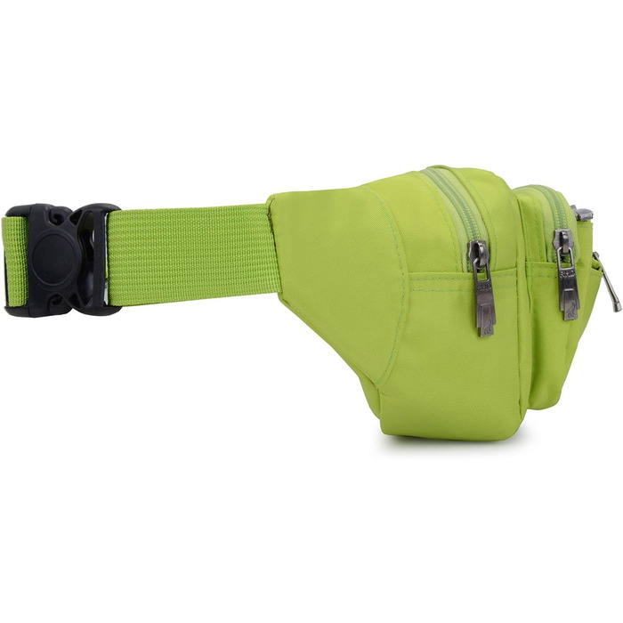 Водонепроникна поясна сумка для чоловіків та жінок, спортивна, для бігу, трекінгу, велосипедна, для ножа та туристичного інструменту (Зелена)