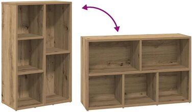 VidaXL Artisan Oak Bookshelf