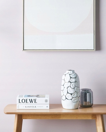 Керамічна ваза Beliani, 15 x 34 см