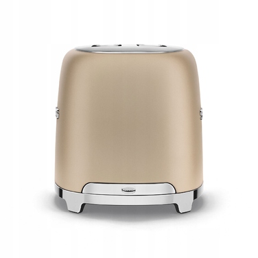 Тостер Smeg TSF01CHMEU, жовтий/золотистий, 950 Вт