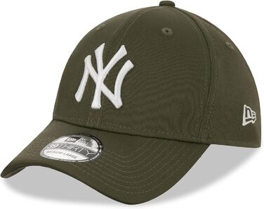 Кепка New Era New York Yankees 9forty Adjustable - League Essential, Бордова (S-M, New York Yankees - Зелена)