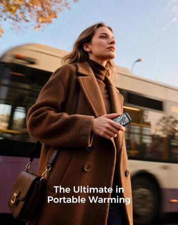 Електричні грілки для рук OCOOPA UT4 Young - 2 шт, 5000mAh, водонепроникні, швидкий нагрів, USB, для активного відпочинку взимку