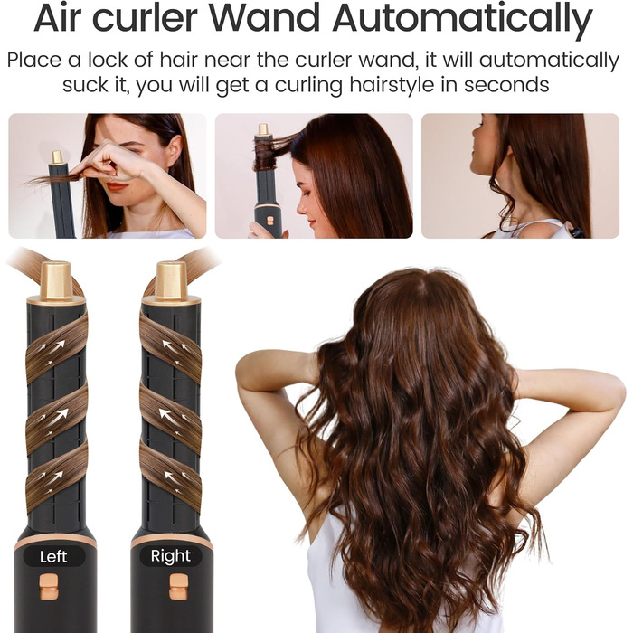 Airstyler Pro 5 в 1: Фен-щітка, фен, плойка, об’єм, локони. 1000W, для створення різних зачісок