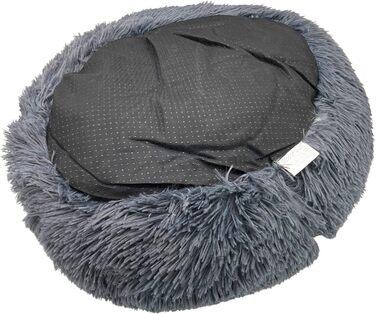 Ліжко для собак та котів Yuma Spazio, середнього та малого розміру, анти-гризельне, міцне, знімне, туркіс (35 x 50, Лондон сірий)