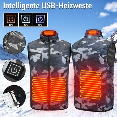 Степова жилетка Weste Daunenweste: тактична жилетка, камуфляж, розмір M