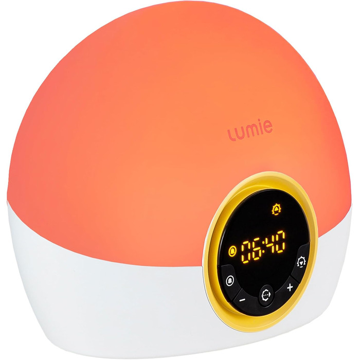 Lumie Bodyclock Rise 100 Alarm Clock with Sunrise and Sunset Simulation, White