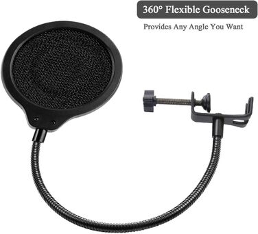 Кріплення для мікрофона Blue Snowball iCE: штатив, поп-фільтр та кабель-менеджмент від YOUSHARES