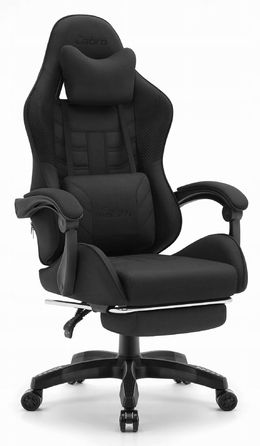 Ігрове крісло Cabro C501, чорна тканина