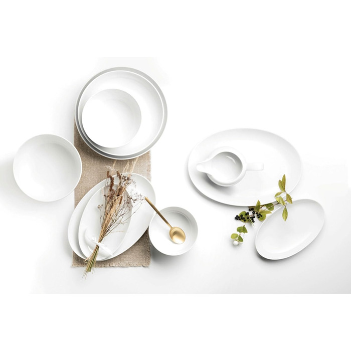 Seltmann Weiden Tableware Set, 12-piece | Liberty white