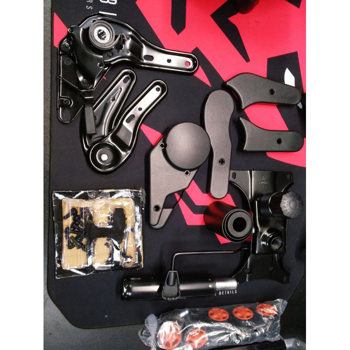 Ігрове крісло Diablo Chairs X-Starter, тканина, чорний