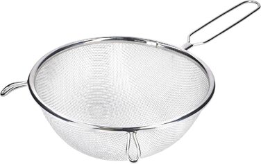 Метальне сито кухонне KitchenCraft з дрібною сіткою, 18 см, нержавіюча сталь