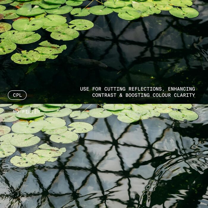 Набір фільтрів Gobe 46mm: UV, CPL, ND8, ND1000 - для фото та відео