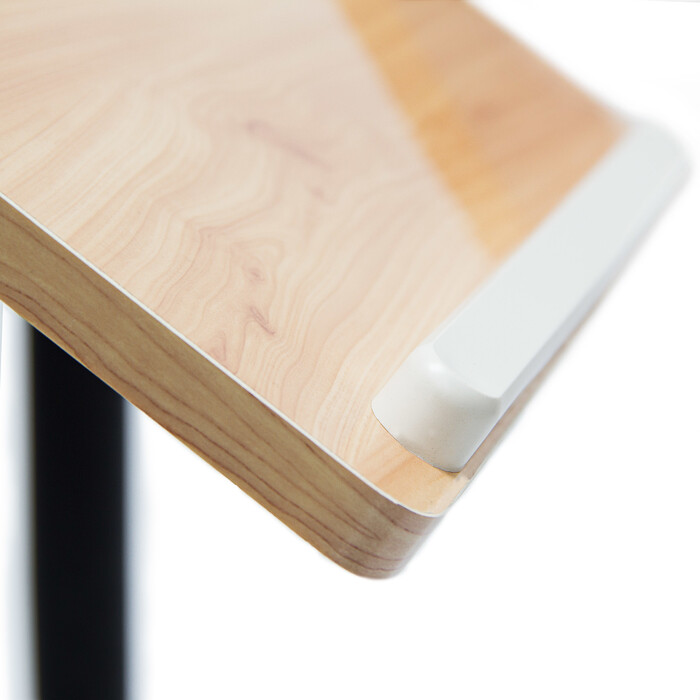 Relaxdays Adjustable Height Laptop Desk Wood