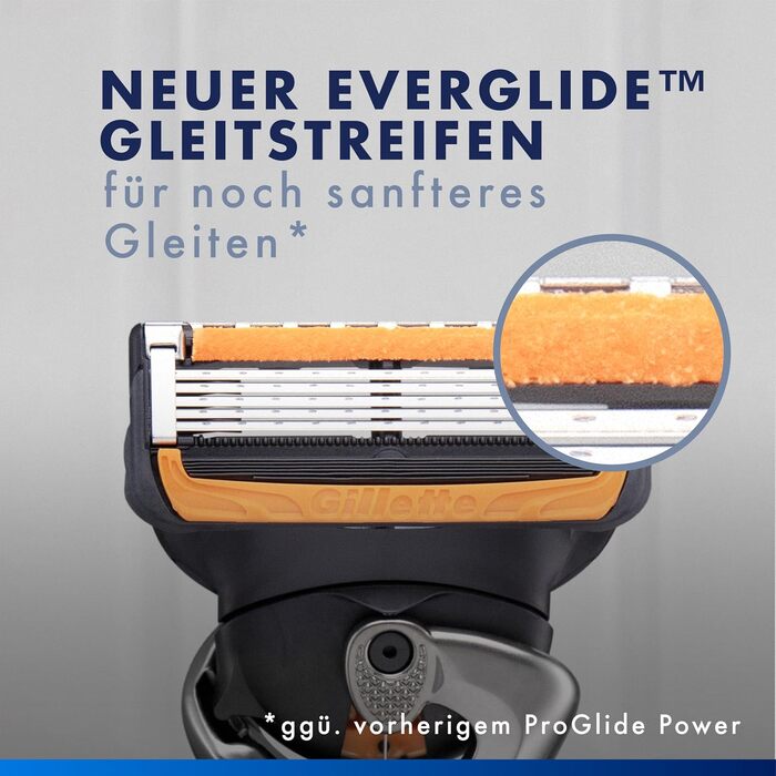 Електрична бритва для чоловіків Gillette Fusion5 ProGlide Power, металевий корпус, чорна