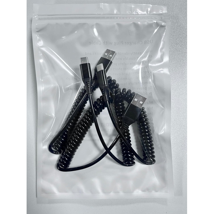 Кабель USB Type-C, 3 шт. (3M+2M+1M) для Samsung, Huawei, Xiaomi. Швидка зарядка, передача даних, нейлон.