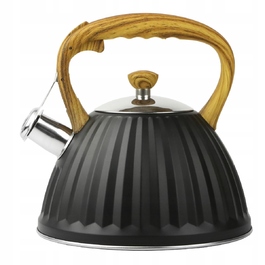 Класичний сталевий чайник Karl Hausmann, 3 л, чорний