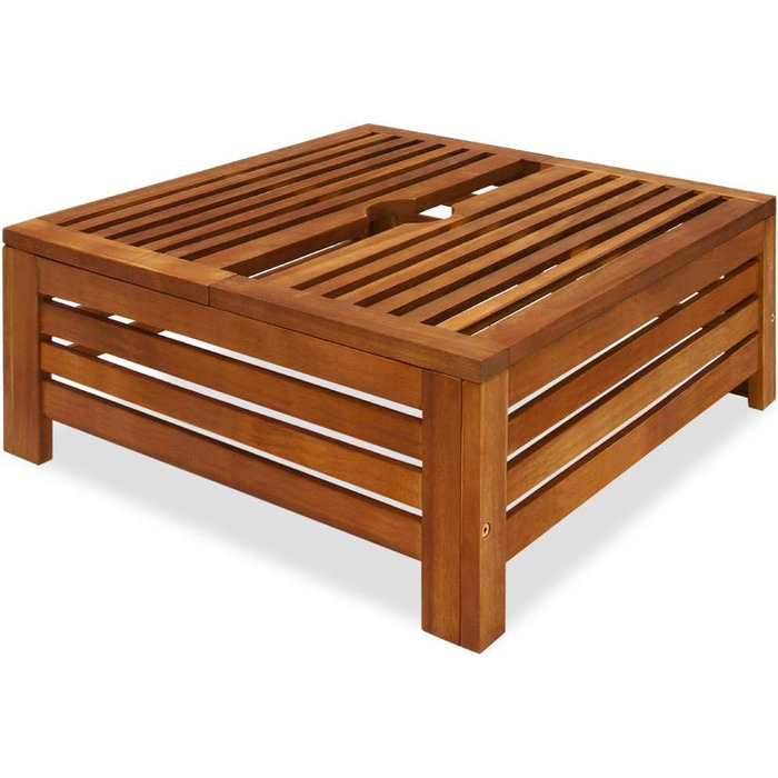 Deuba® Umbrella Stand Cover, FSC®-certified Acacia Wood, Garden Table Umbrella Stand Cover, Parasol Cover, Market Umbrella Cover, Garden Umbrella