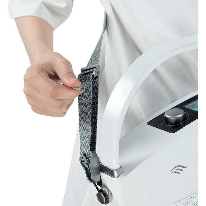 Магнітний ремінь для гітари, басу та укулеле ENYA – Швидке закриття, регулюється однією рукою, з імітацією шкіри (Блакитний)