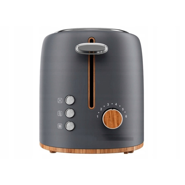 Тостер SilverCrest STH 900 A1, сріблястий/сірий, 980 Вт