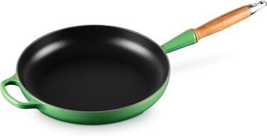 Сковорода Le Creuset Signature чавунна з дерев'яним ручками, 28 см, Bamboo