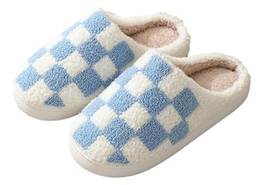 Зимові чоловічі та дитячі домашні тапочки з плюшу, теплі та м'які