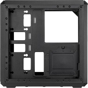 Корпус Cooler Master MasterBox Q300L V2 Mini-Tower Micro-ATX з USB 3.2 Gen 2x2, 120 мм вентилятор, загартоване скло, чисте кабельне прокладання та кілька варіантів охолодження