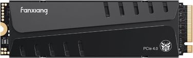 SSD накопичувач Fanxiang M2 2TB NVMe PCIe 4.0 з радіатором - 7400 МБ/с, 6800 МБ/с, для геймінгу та відеомонтажу