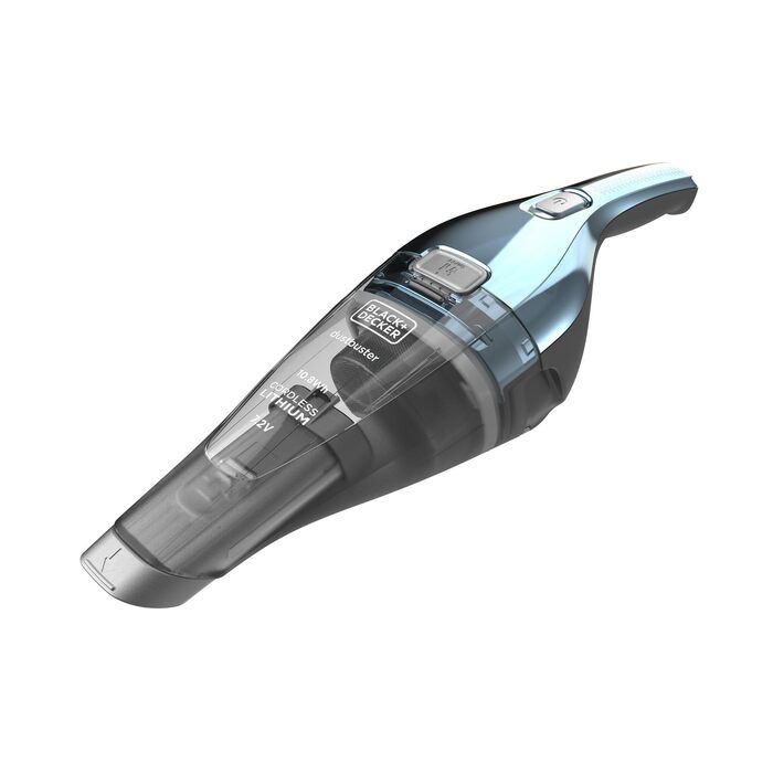 Акумуляторний пилосос ручний BLACK+DECKER Dustbuster NVC220WBC Chrome Et Bleu 7.2V (1.5Ah), безмішковий, з насадкою для щілин та зарядним пристроєм