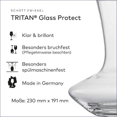 Набір келихів для білого вина Schott Zwiesel Classico (6 шт.), німецька якість, Tritan-кристал, безпечно мити в посудомийній машині, артикул 123656