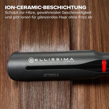Випрямляч для волосся Bellissima Imetec Creativity Infrared з інфрачервоною технологією та іонізацією