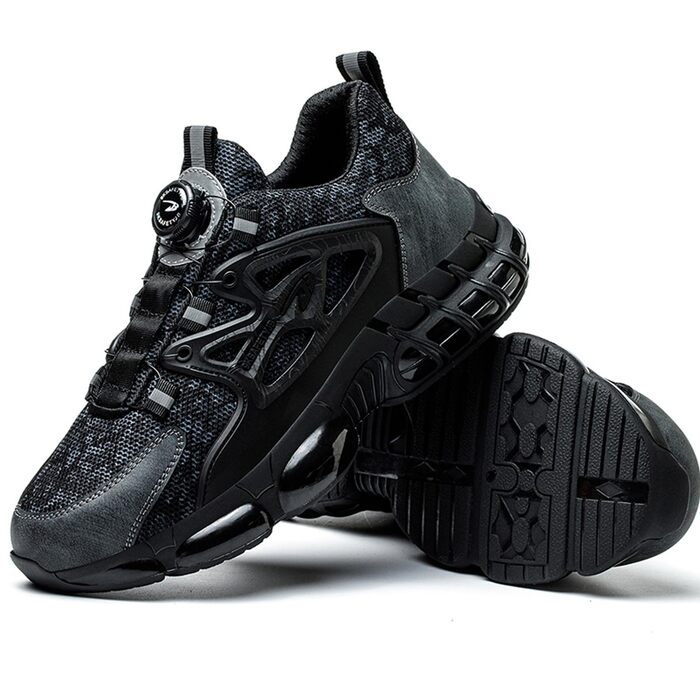 Черевики робочі чоловічі S3 Explorer 3.0. Легкі, спортивні, з поворотним замикачем. Захист від удару та проколу. Чорний.