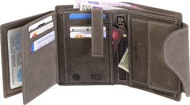 Жіночий гаманець Harry's Collection у вінтажному стилі з сердечком, спеціальна серія, універсальний розмір, темно-коричневий