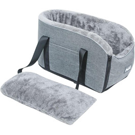 Автомобільний лежак для собак та котів Jomewory, 45x22x25 см, з безпечним кріпленням