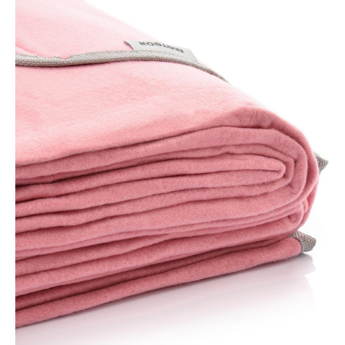 Плед для пікніка Meteor XXL водонепроникний, 200x200 см, Рожевий - термоізоляційний килимок для кемпінгу, пляжу, саду