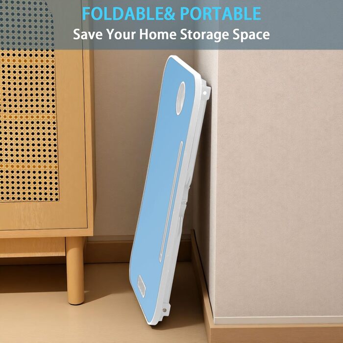 Зручний столик-підставка для ноутбука та їжі в ліжко/на диван (Blue)