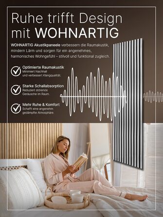 Акустичні настінні панелі з фетру Brushed Silver 364, комплект 2 шт. (275x54 см, загальна площа 1,485 м²)