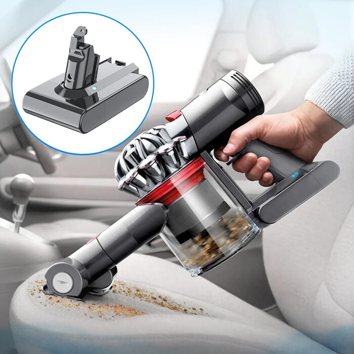 Запасний акумулятор V6 для пилососів Dyson V6, DC58, DC62, DC59, DC61, Animal, DC72, DC74, SV03, SV05, SV06, SV07, SV09