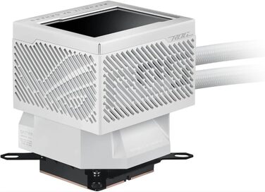 ASUS Prime LC ARGB LCD - Система водяного охолодження CPU з LCD-дисплеєм (2.3 дюйма, Asetek, Daisy-Chain, для Intel LGA 1851, 1700, 1200, 115X, AMD AM5, AM4) 3 вентилятори