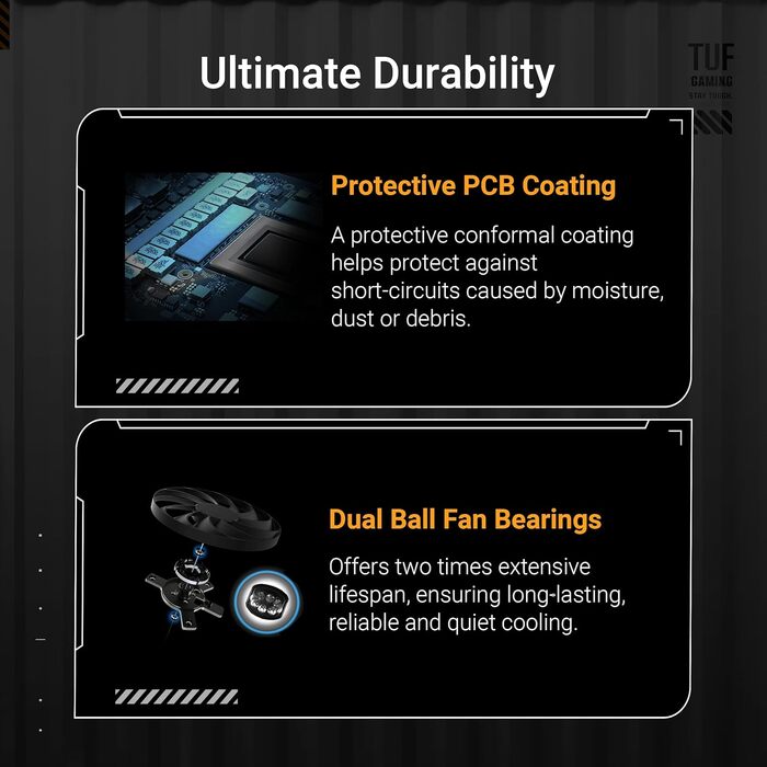 Ігрова відеокарта ASUS TUF Gaming GeForce RTX 5060 OC Edition 8GB GDDR7, PCIe 5.0, DLSS 4, чорна