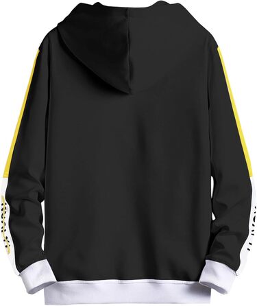 Чоловічий світшот з капюшоном Kenaijing, бавовна, чорний, розмір M