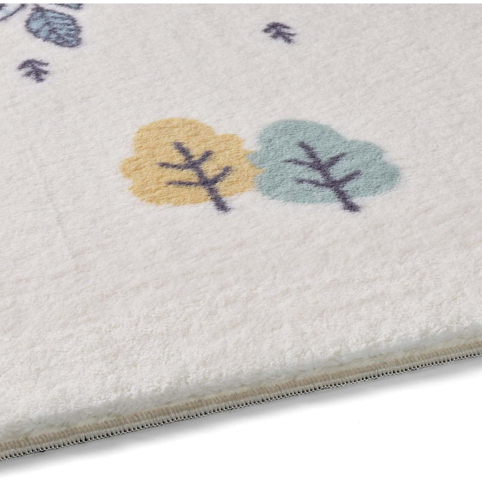 Taracarpet Rug for Children's Room, Kids' Rug and Teen Room Rug, Soft, Cozy, and Soft in Various Designs, Squirrel Brown, 080x150 cm