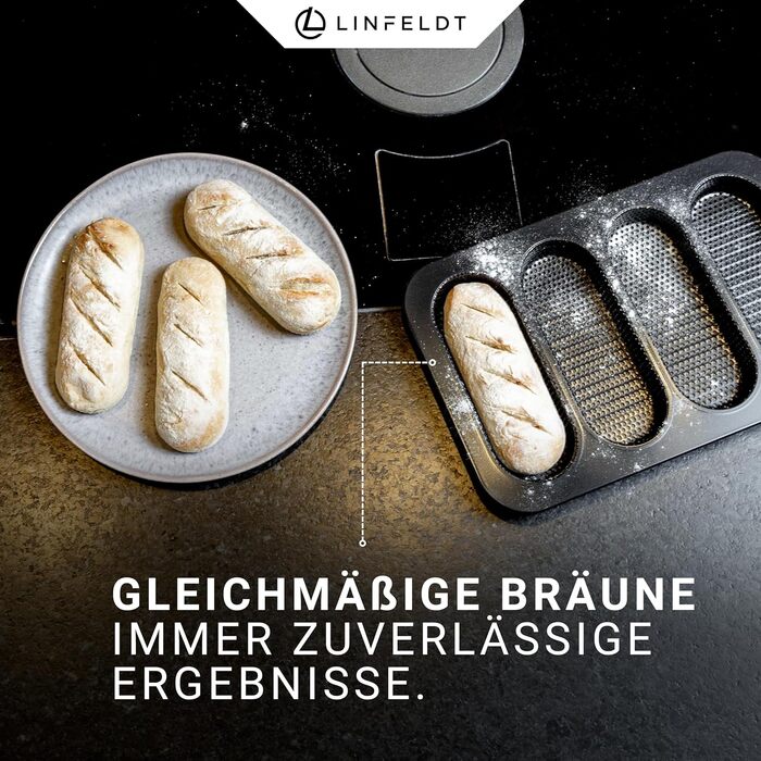 Форма для випікання тортів LINFELDT® Springform 28 см з антипригарним покриттям та знімним кільцем