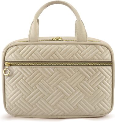 Сумка для косметики OVEVOOK водонепроникна, велика, з гачками, для жінок (Темний хакі, M)